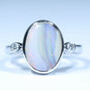 Silver Opal Ring - Australian Opal Shop - 186 Brisbane Rd - Gold Coast - Qld