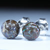 Matrix Opal Studs - Australian Opal Shop - 186 Brisbane Rd - Gold Coast - Qld