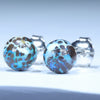 Opal Matrix Ball Studs - Australian Opal Shop - Gold Coast - Qld
