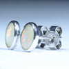 Sterling Silver - Solid Coober Pedy Dark Opal