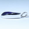 Australian Boulder Opal and Diamond White Gold Pendant (20mm x 11.5mm) Code - Z79J