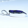 Australian Boulder Opal and Diamond White Gold Pendant (20mm x 11.5mm) Code - Z79J
