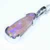 10k White Gold - Solid Queensland Pipe Opal