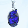 White Gold Opal and Diamond Pendant- Birthstone for October