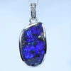 White Gold Opal Pendant - Australian Opal Shop - Gold Coast - Qld