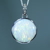 White Opal Pendant - Australian Opal Shop - 186 Brisbane Rd - Gold Coast 