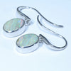 Australian Boulder Opal Silver Earring (11mm x 8mm) Code - V67