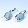 Australian Boulder Opal Silver Earring (14mm x 8mm) Code - V83