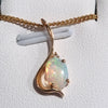 Coober Pedy Solid Crystal Crystal 9k Gold Pendant Code - Z41J