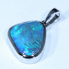 Great Opal Gift Idea - White Gold Opal Pendant - Australian Opal Shop