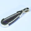 Natural Australian Boulder Opal and Diamond Gold Pendant (23mm x 7mm) Code - Z120