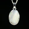 Australian Boulder Opal Silver Pendant with Silver Chain (16mm x 11mm) Code - Y463