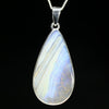 Large Australian Boulder Opal Silver Pendant with Silver Chain (32mm x 18mm) Code - Y464