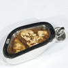 Australian Boulder Opal Silver Pendant with Silver Chain (20mm x 10.5mm) Code - Y408