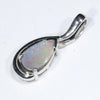 Australian Boulder Opal Silver Pendant with Silver Chain (8mm x 5mm) Code - Y444
