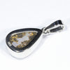 Australian Boulder Opal Silver Pendant with Silver Chain (11mm x 7.5mm) Code - Y355