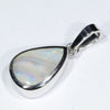 Australian Boulder Opal Silver Pendant with Silver Chain (11mm x 7.5mm) Code - Y355
