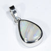 Australian Boulder Opal Silver Pendant with Silver Chain (11mm x 7.5mm) Code - Y355