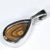 Australian Boulder Opal Silver Pendant with Silver Chain (11mm x 7mm) Code - Y430