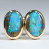 Gold Opal Studs - Australian Opal Shop - 186 Brisbane Rd - Gold Coast - Qld