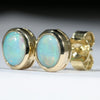 10k Gold - Solid Coober Pedy Crystal Opal 