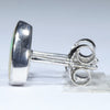 Australian Boulder Opal Silver Earrings (8mm x 5.5mm) Code - V95
