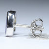 Australian Boulder Opal Silver Earrings (8mm x 5mm) Code - V108