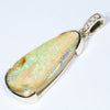 10k Gold - Solid Queensland Pipe Opal - Natural Diamonds