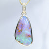 Gold Opal Pendant - Opal Gift Idea - Australian Opal Shop - Gold Coast - Qld