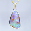 Gold Opal Pendant - Opal Birthstone for October - Australian Opal Shop - Qld