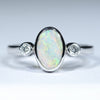 Siver Opal Ring - Australian Opal Shop - 186 Brisbane Rd - Gold Coast - Qld