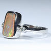 Silver Opal Ring - Opal Birthstone for October - Australian Opal Shop - Qld