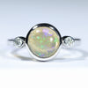 Silver Opal Ring - Australian Opal Shop - 186 Brisbane Rd - Gold Coast - Qld