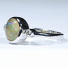 Coober Pedy Solid Crystal and Diamond Silver Ring - Size 8.25 Code CC678