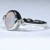 Sterling Silver - Solid Queensland Boulder Opal - Natural Diamonds