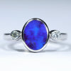 Silver Opal Ring - Australian Opal Shop - 186 Brisbane Rd - Gold Coast - Qld