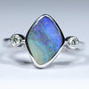Silver Opal Ring - Australian Opal Shop - 186 Brisbane Rd - Gold Coast - Qld
