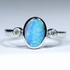 Silver Opal Ring - Australian Opal Shop - 186 Brisbane Rd - Gold Coast - Qld