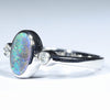 Silver Opal Ring - Opal Birthstone for October - Australian Opal Shop - Qld
