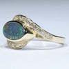 Gold Opal Ring - Opal Birthstone for October - Australian Opal Shop - Qld