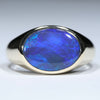 Gold Opal Men's Ring - Australian Opal Shop - 186 Brisbane Rd - Gold Coast - Qld