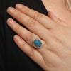 Gold Opal Ring - Anniversary Gift Idea - Australian Opal Shop - Gold Coast - Qld