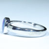 Australian Solid Boulder Opal Silver Ring - Size 6.75 Code CC106