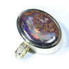 Queensland Boulder Opal and Diamond Gold Pendant Code - AA64
