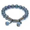Fairy Opal (Sandstone Opal Matrix) Adjustable Opal Bead Bracelet