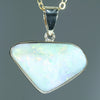 Coober Pedy Solid Opal Gold Pendant (20mm x 13mm) Code - AA81