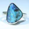 Natural Shape Opal Gold Ring