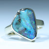 Natural Shape Opal Gold Ring