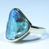 Natural Shape Opal Gold Ring