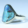 Natural Shape Opal Gold Ring
